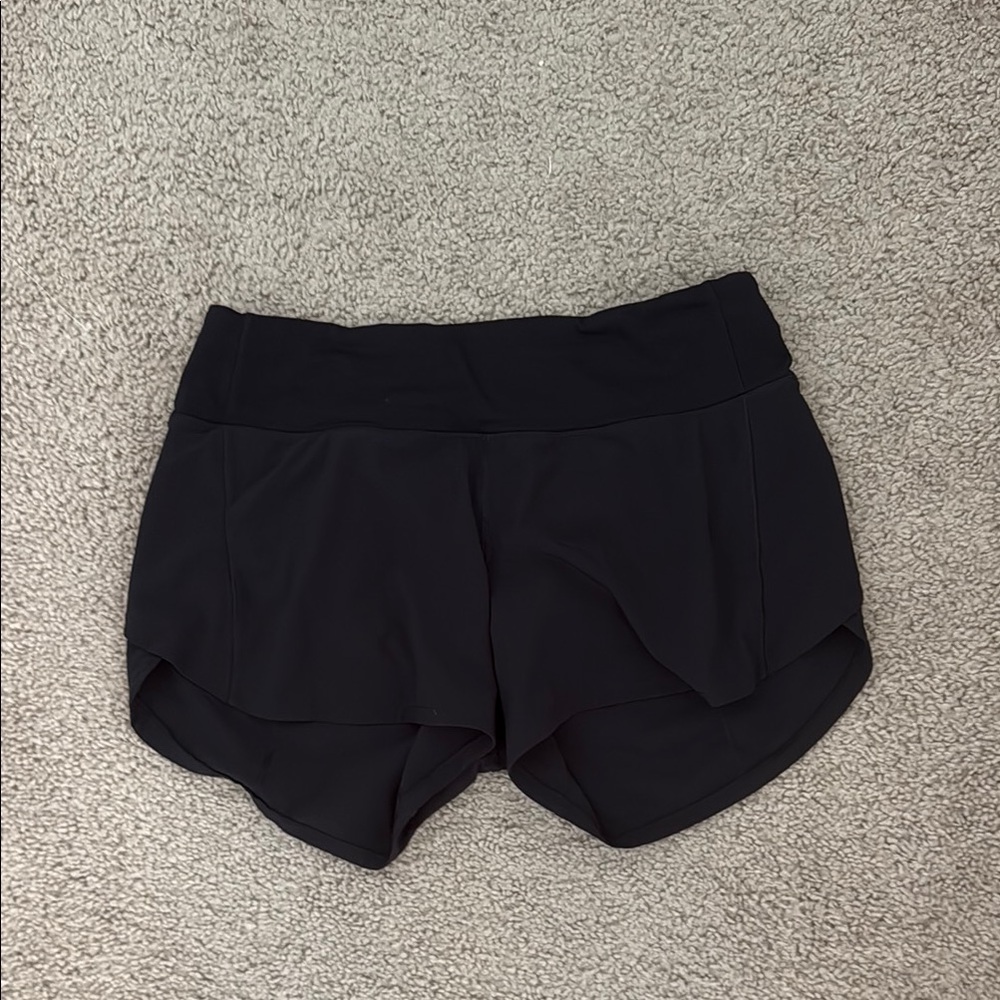 Lululemon Mid Rise Speed Ups - black